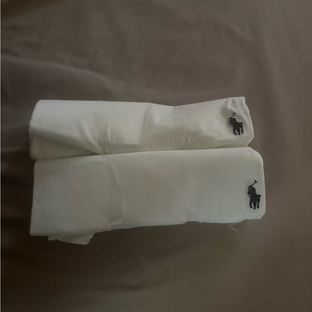 Polo by Ralph Lauren White T-shirt with Navy Logo